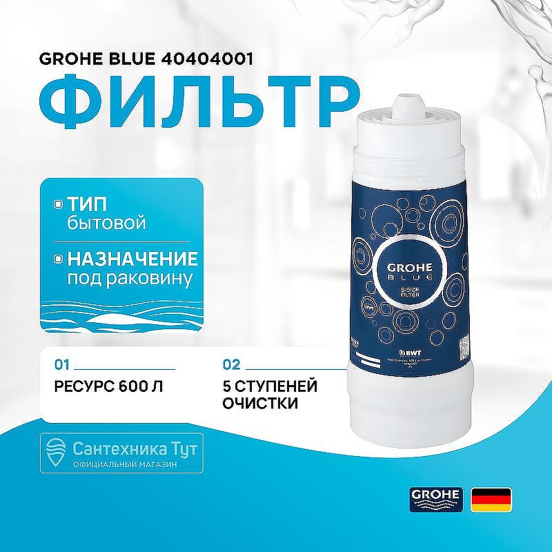 Фильтр Grohe Blue 40404001 600 литров