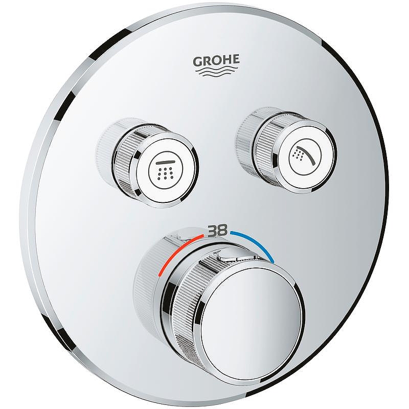 Смеситель для душа Grohe Grohtherm SmartControl 29119000 с термостатом Хром