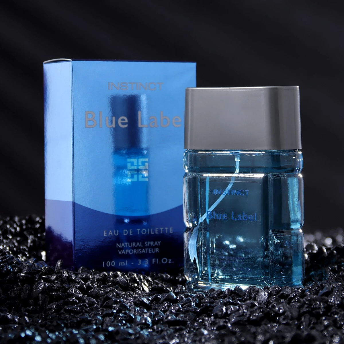 Туалетная вода мужская instinct blue label, 100 мл (по мотивам blue label (givenchy)