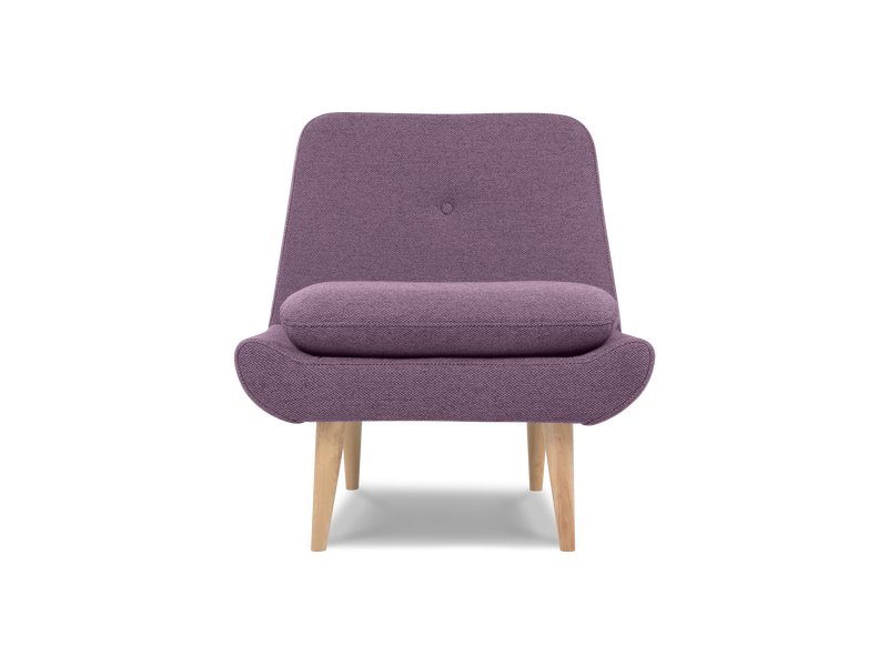 Кресло Винси Textile Plum